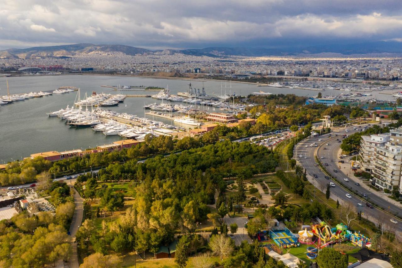 Athensblues Paleo Faliro Flisvos Marina 1 Bedroom Flat エクステリア 写真